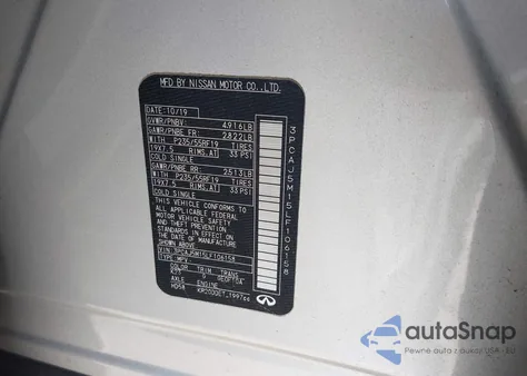 2020 Infiniti Qx50 Luxe from USA, damaged, VIN 3PCAJ5M15LF106158